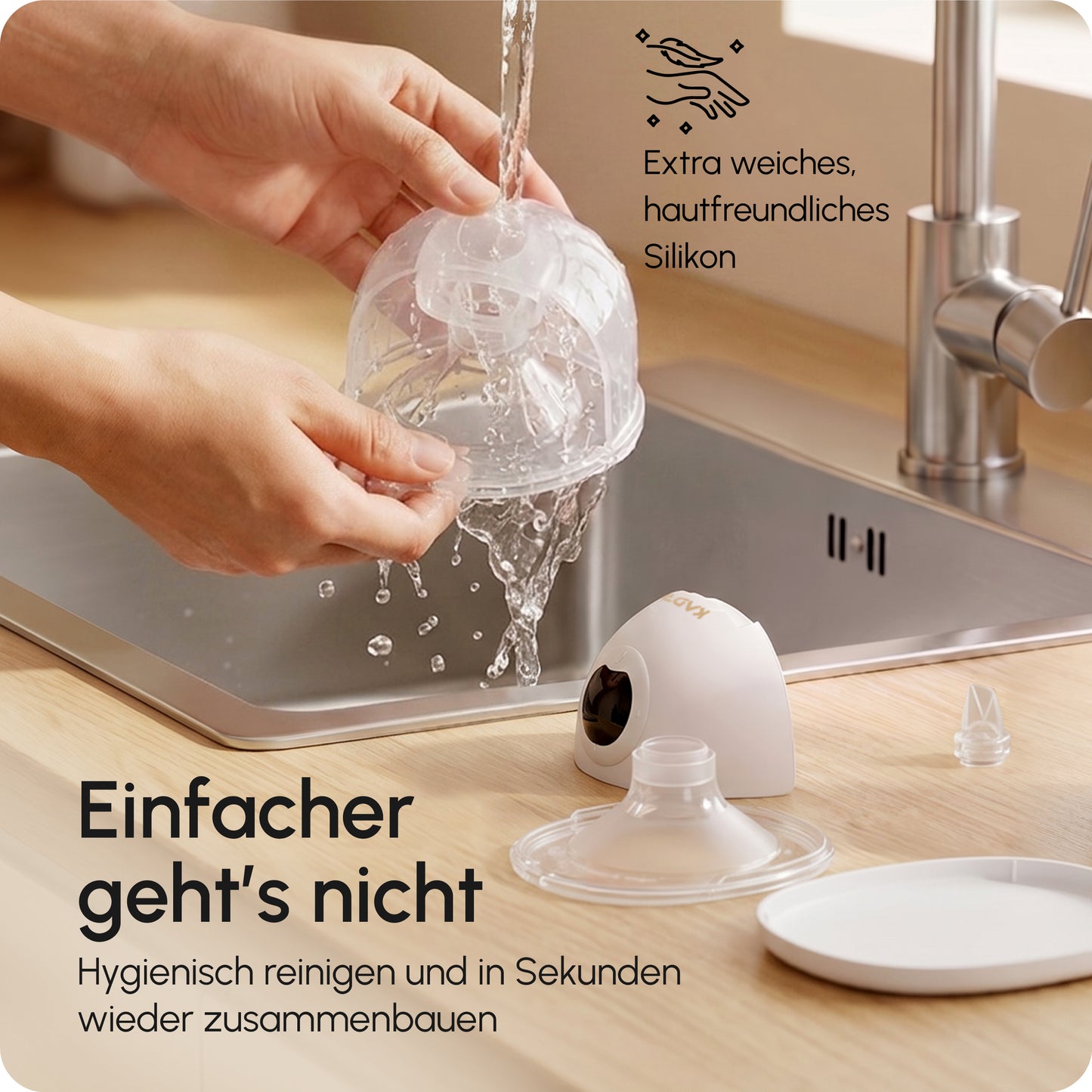 Milchpumpe 2er SET ohne App-Steuerung