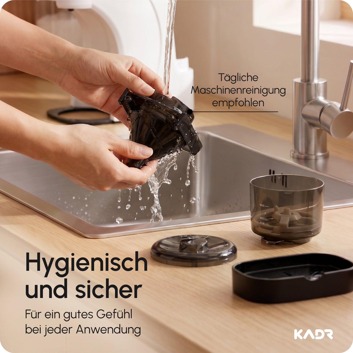 KADR Milchpulverzubereiter mit Temperaturreglung