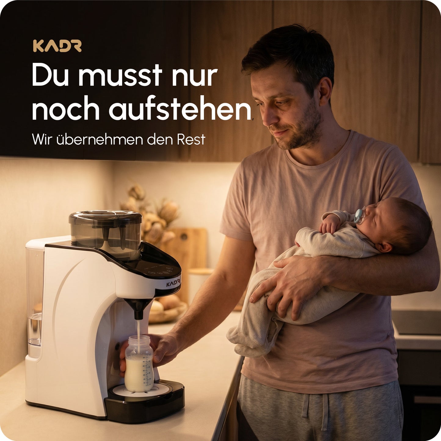 KADR Milchpulverzubereiter mit Temperaturreglung