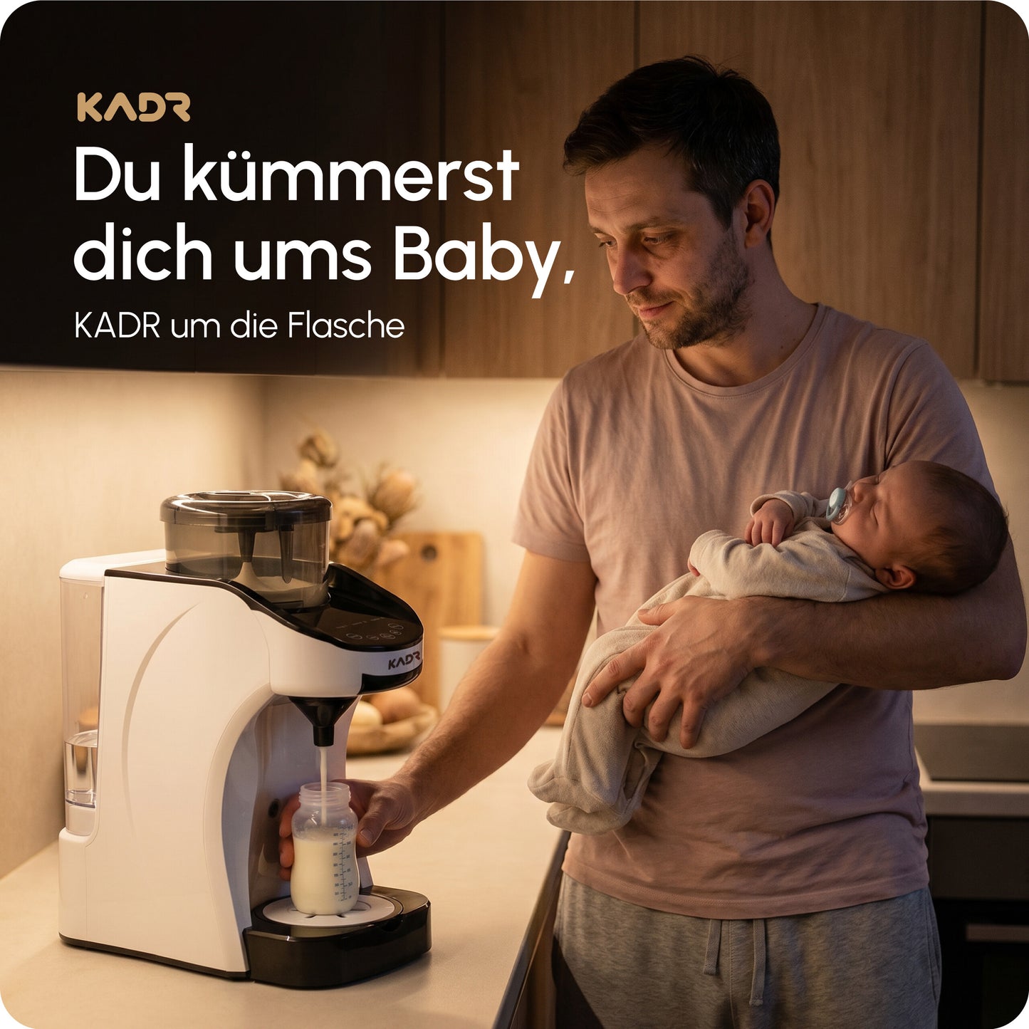 KADR Milchpulverzubereiter mit Temperaturreglung