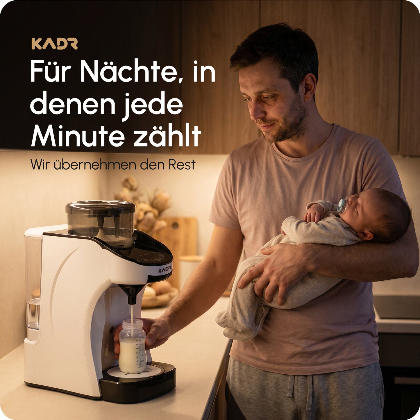 KADR Milchpulverzubereiter mit Temperaturreglung