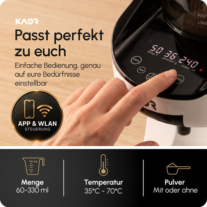 KADR Milchpulverzubereiter mit Temperaturreglung