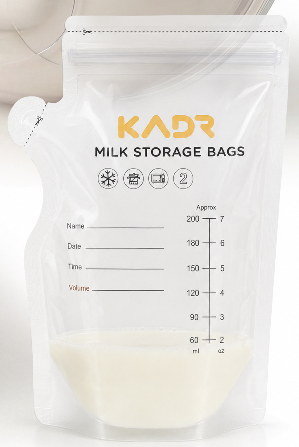 Milchbeutel Babymilch 50er-Set